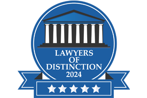 Sahar Maknouni Lawyers of Distinction Badge